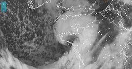 Illustration de l'actualité Tempête Alex : Record absolu de vent à Belle Ile
