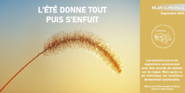 Illustration de l'actualité Bilan climatique de Septembre 2020 par l'Association Météo-Bretagne