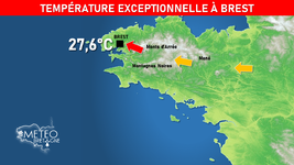 Illustration de l'actualité Chaleur exceptionnelle à Brest !