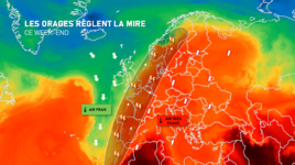 Illustration de l'actualité Les orages règlent la mire