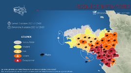 Illustration de l'actualité Pluies records sur l'est du Morbihan et la Loire-Atlantique !