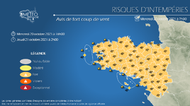 Illustration de l'actualité Une situation de fort coup de vent ce mercredi