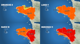 Illustration de l'actualité Des températures remarquables attendues pendant plusieurs jours