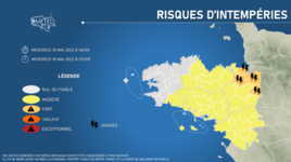 Illustration de l'actualité Orages passagers parfois violents