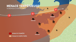 Illustration de l'actualité Menace tempétueuse en fin de semaine !