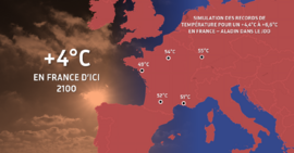 Illustration de l'actualité +4°C d'ici 2100, quelle est la réalité à ce chiffre ?