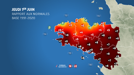 Illustration de l'actualité Premières fortes chaleurs ce jeudi