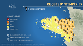 Illustration de l'actualité La vague de chaleur s'étend vers le nord