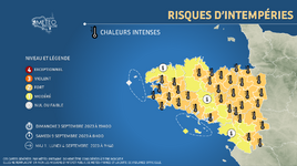 Illustration de l'actualité Vague de chaleur tardive et durable