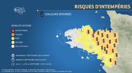 Illustration de l'actualité Vague de chaleur tardive et durable