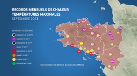 Illustration de l'actualité Une vague de chaleur sans précédent pour un mois de septembre