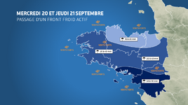 Illustration de l'actualité Un arrosage copieux à attendre mercredi