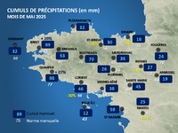 Illustration de l'actualité Bilan climatique du mois de mai 2025