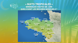 Illustration de l'actualité Les prochaines nuits seront  parfois tropicales en Bretagne !