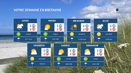 Illustration de l'actualité Votre semaine en Bretagne : Moins chaud et plus humide.