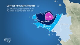 Illustration de l'actualité Orages très pluvieux entre le Trégor et le kreiz Breizh