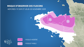 Illustration de l'actualité Risque de flocons entre mercredi et jeudi !