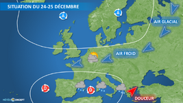 Illustration de l'actualité Du froid pour les fêtes de fin d'année. Des flocons... ce n'est pas impossible !