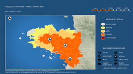 Illustration de l'actualité Neige en Bretagne : fin de l’épisode, très fort risque de verglas la nuit prochaine