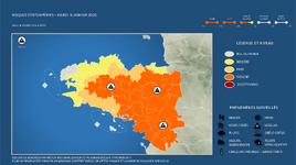 Illustration de l'actualité Neige en Bretagne : fin de l’épisode, très fort risque de verglas la nuit prochaine
