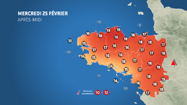 Illustration de l'actualité Après deux mois de pluie, la Bretagne s’offre deux jours de soleil et jusqu’à 19°C