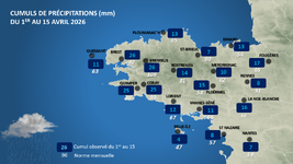 Illustration de l'actualité Un mois d'avril sec !