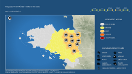Illustration de l'actualité Pluies abondantes ce mardi 5 mai 2026