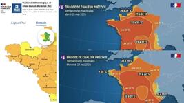 Illustration de l'actualité Vigilance orange canicule : une situation historique pour un mois de mai en Bretagne