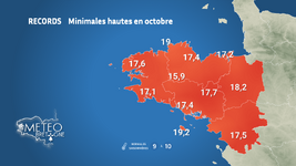 Illustration de l'actualité La climatologie du mois d'octobre en Bretagne