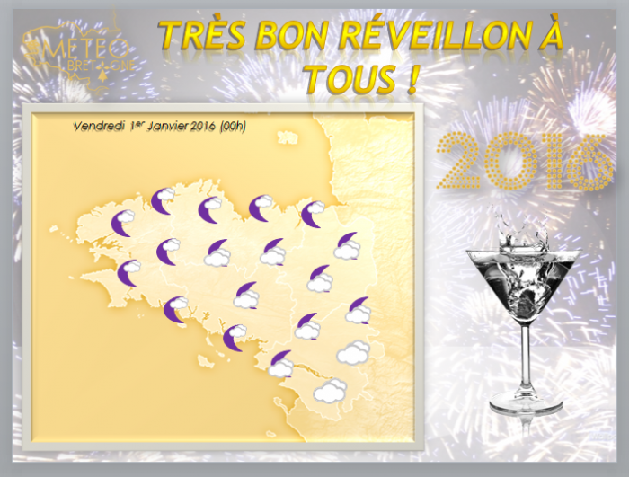 Le Temps Pour Le Reveillon De La St Sylvestre Actualites Meteo Meteo Bretagne